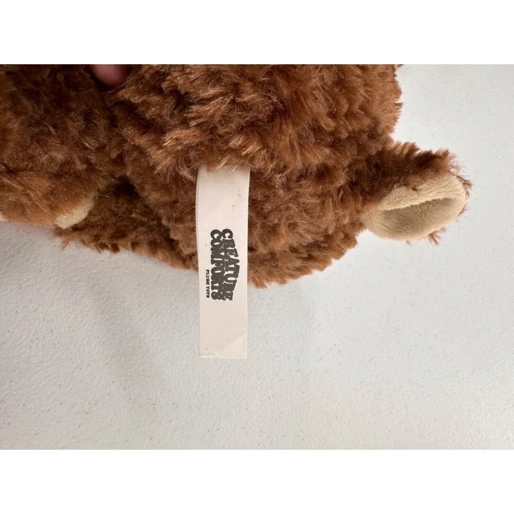 Plush Moose Hugging Baby Moose‎ Stuffed Animal By Creature Comforts Brown Maple